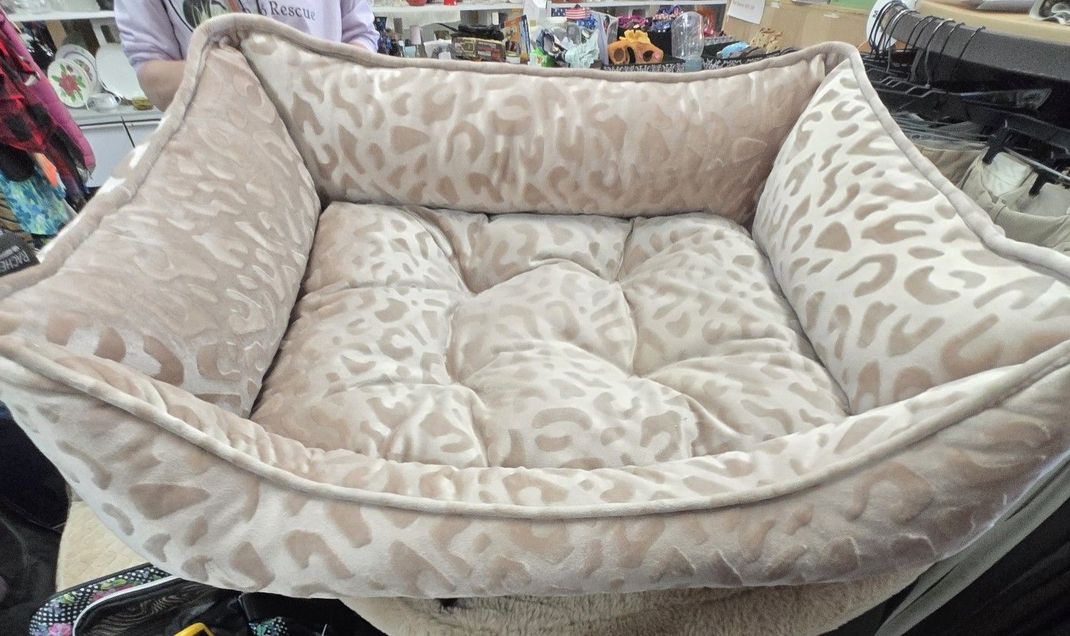 Rachel Zoe Pet Bed-PLEASE READ DESCRIPTION