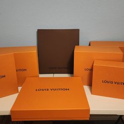 Authentic Louis Vuitton Boxes And Bags