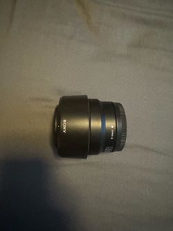 Sony FE 50mm f/1.8 E-mount Lens