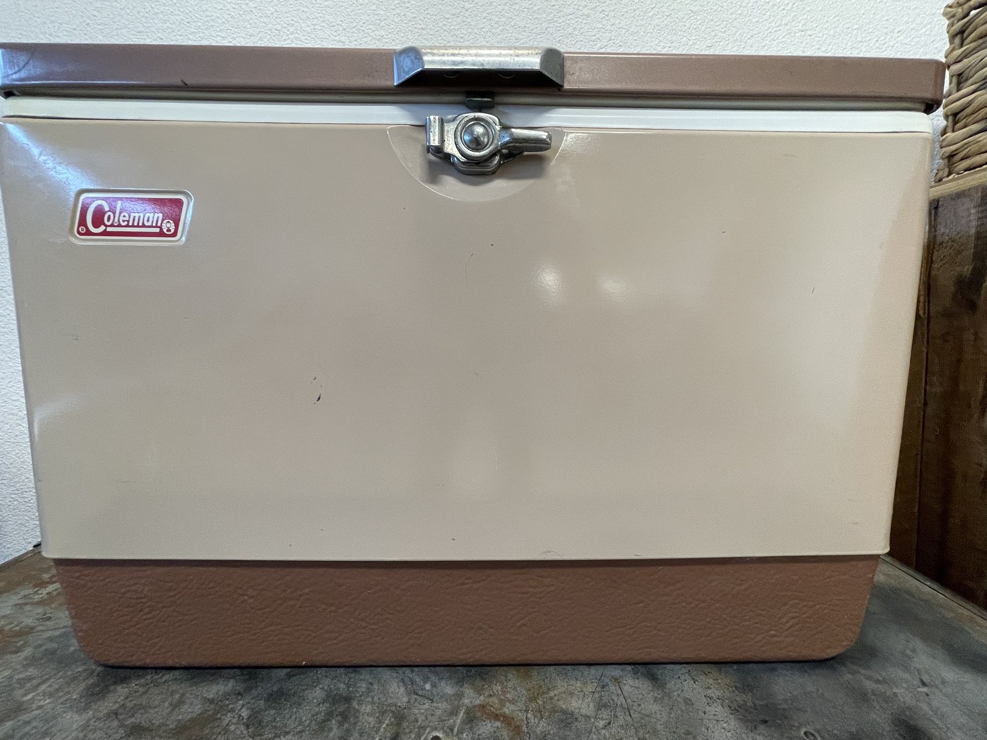 Vintage 70’s Coleman Cooler