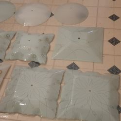 MCM ceiling dish/plates
$4. each 
