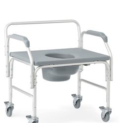 Geriatric Rolling Commode Chair