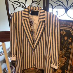 Pucci Unisex Jacket W/signature Lining.Size L