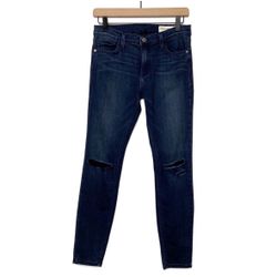 Pistola Audrey Mid Rise Skinny Jean Semi Distress