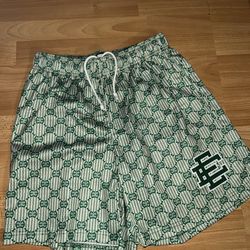 Eric Emanuel Green Monogram Print