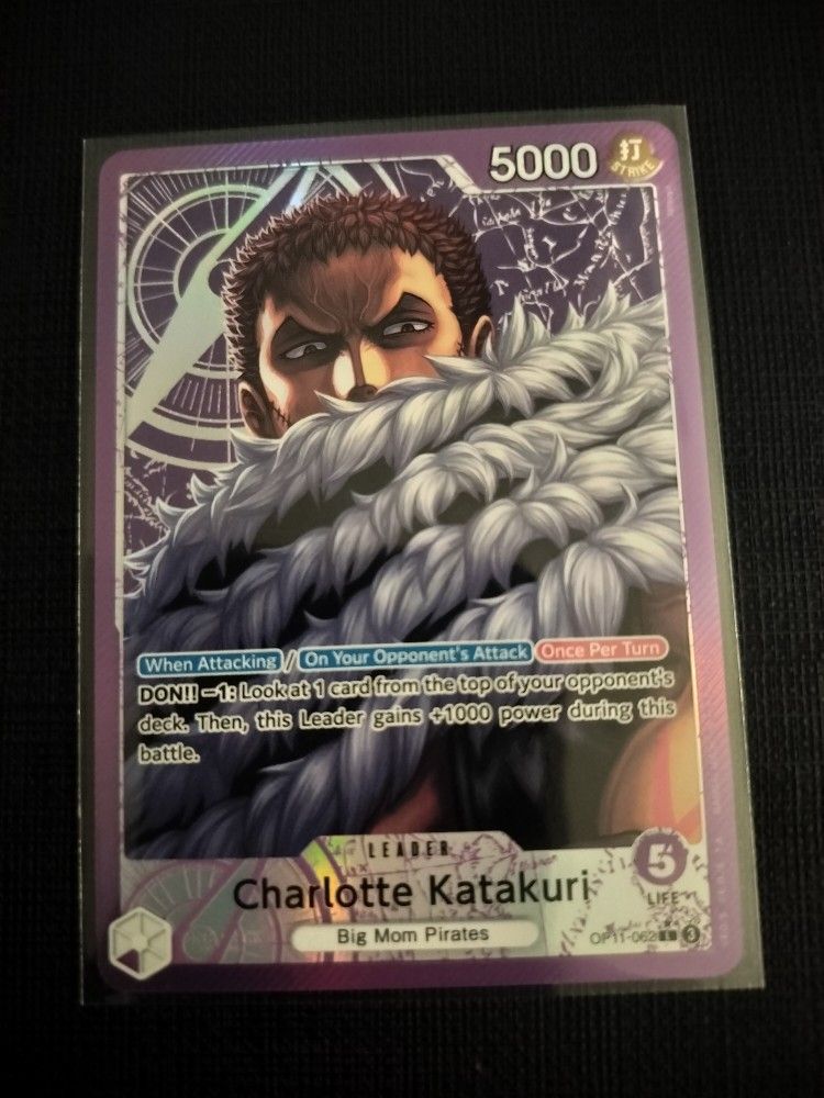 Charlotte Katakuri (062) (Alternate Art) OP11-062 A Fist of Divine Speed Foil