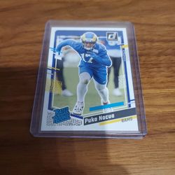 Puka Nacua RC Rookie RAMS Receiver Rated Rookie