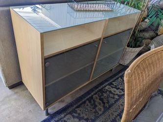 IKEA frosted glass sideboard / buffet