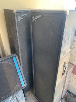 Kustom speakers model 2 + 2 Rare