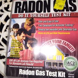 Radon Gas Test Kit, Do It Yourself 