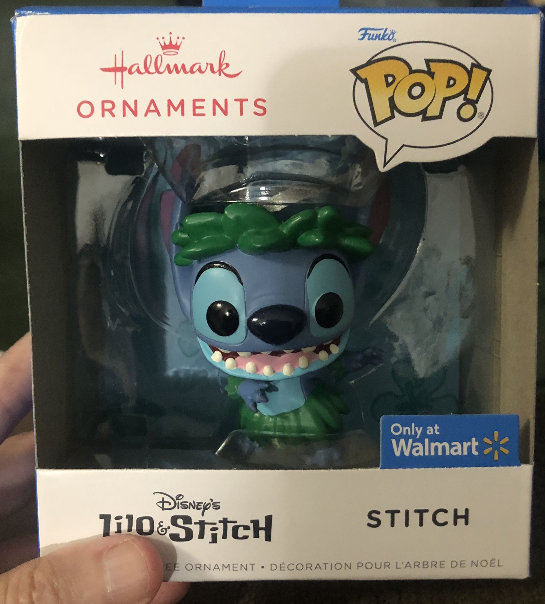 FUNKO HALLMARK LILO AND STITCH WALMART EXCL ORNAMENT NEW