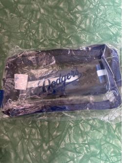 Dodgers clear cross body bag