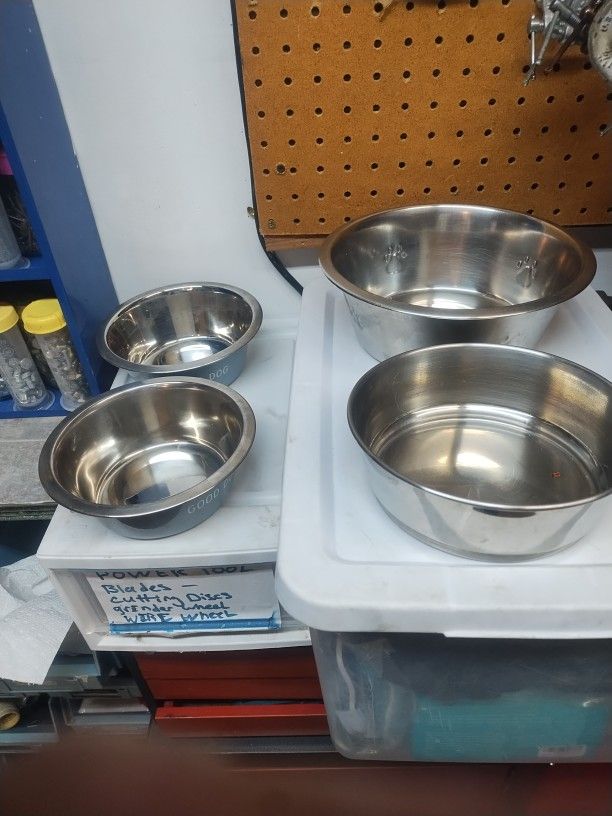 Stainless Steel Dog Bowls