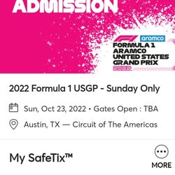 Formula 1 Austin 