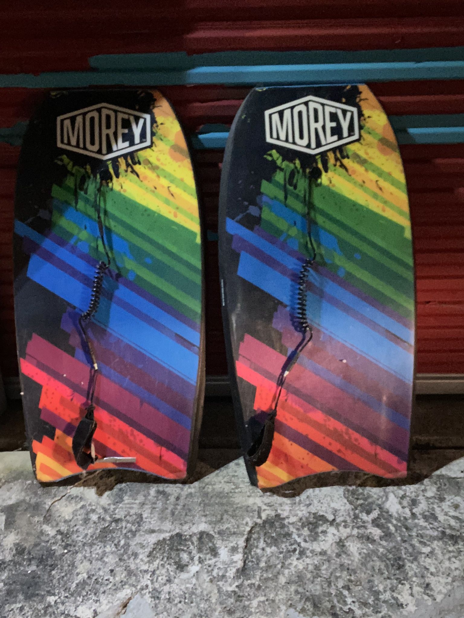 2 Morey Boogie Boards & O’Neill Wetsuit
