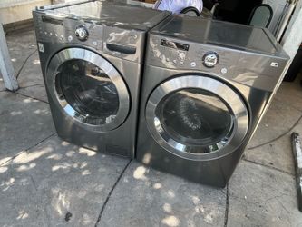 🙌🏼🔥LG BEAUTIFUL WASHER AND GAS DRYER 🔥🙌🏼