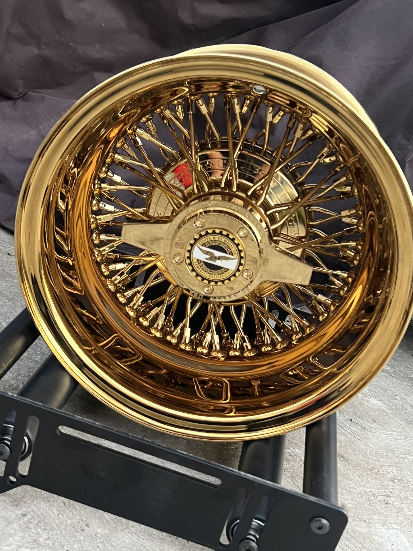 Zenith 72 Spoke Wire Wheels for Sale in Santa Ana, CA - OfferUp