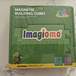 200PCS Magnetic Blocks - Build Mine Magnet World Forest Chess Tiles, Magnet Building