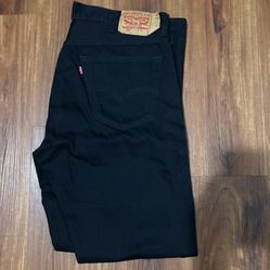 Levi's 501 Original fit men's jeans Black 