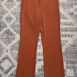 Aritzia Babaton Atelier Tall pants in Coral Size 10