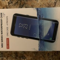 Samsung galaxy S8 phone case blue New