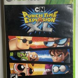 Cartoon Network Punch Time Explosion XL Microsoft Xbox 360 with Manual