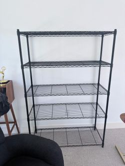 The Container Store 5-Shelf Wire Storage Rack