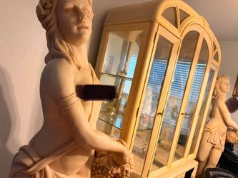 Marble statues