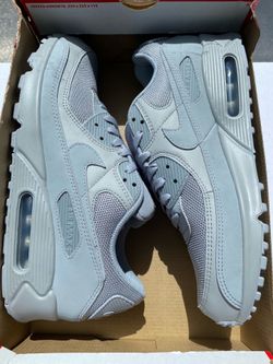 Air Max 90 “Wolf Grey” CN8490-001 Mens Size 10.5 DS