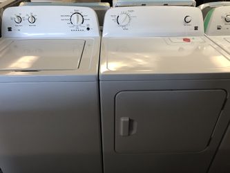 Used kenmore high efficiency washer and dryer set. 1 year warranty