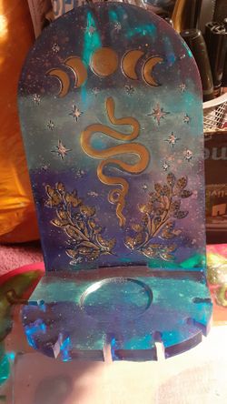 Resin Wall Candle Holder