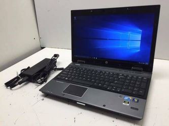 hp mobile workstation-8540w-i5@2.67ghz,4gigs,250hd,15.6"1gb ded.video - $
