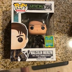 Funko Pop! Vinyl: DC Universe - Malcolm Merlyn - San Diego Comic Con Hot...