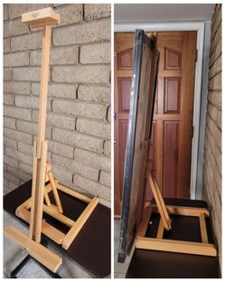 WOOD TABLETOP EASEL