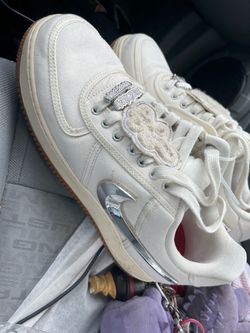 NIKE x Travis Scott Air Force 1 Low "Sail" sneakers 9.5