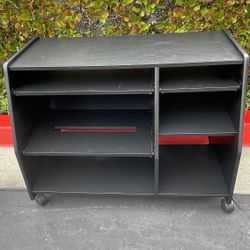 Tv Stand With Pull Out Shelves