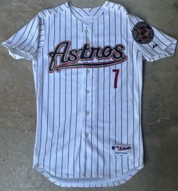 Majestic Authentic 911 Memorial  Houston Astros Craig Biggio Auto Signed Jersey