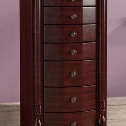 Florence Jewelry Armoire ~ Cherry