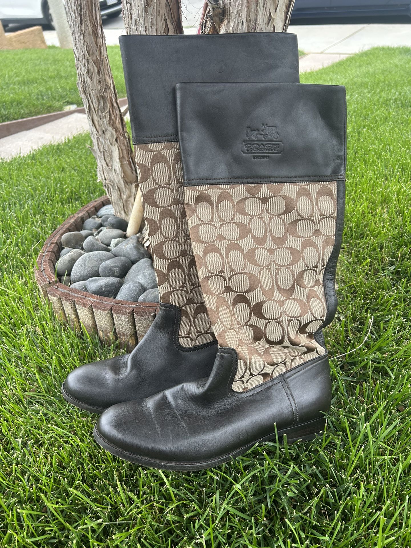 Coach Boots Size 9