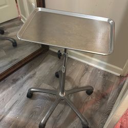 PRO TATTOO PMU MEDICAL TRAY - Wheels Adjustable Height