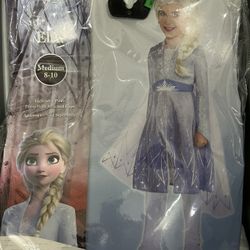 Elsa Costume With Wig