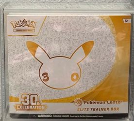 Pokemon Center 30th Anniversary Elite Trainer Box ETB