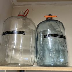 6gal and 5gal glass carboys