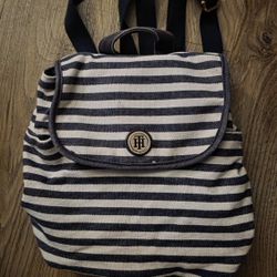 Tommy Hilfiger Striped Backpack 