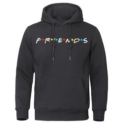 Friends Printed Funny Hoodie Men Fashion Casual Clothing L