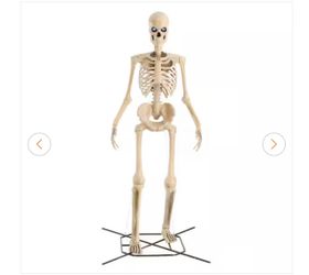 12 FT Giant-Sized Skelly with LifeEyes LCD Eyes