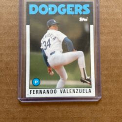 1986 Topps Fernando Valenzuela #630