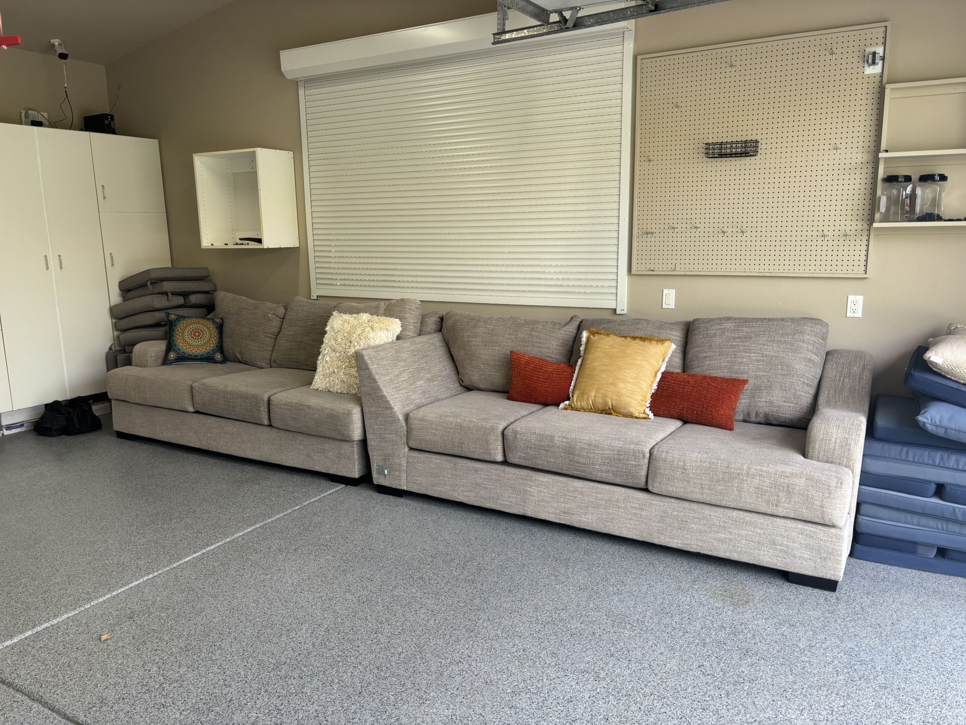 L Shaped Sectional With Coffee Table Included