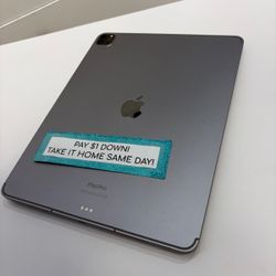 Apple IPad Pro 12.9 Inch 6th Generation Tablet - Pay $1 DOWN AVAILABLE - NO CREDIT NEEDED