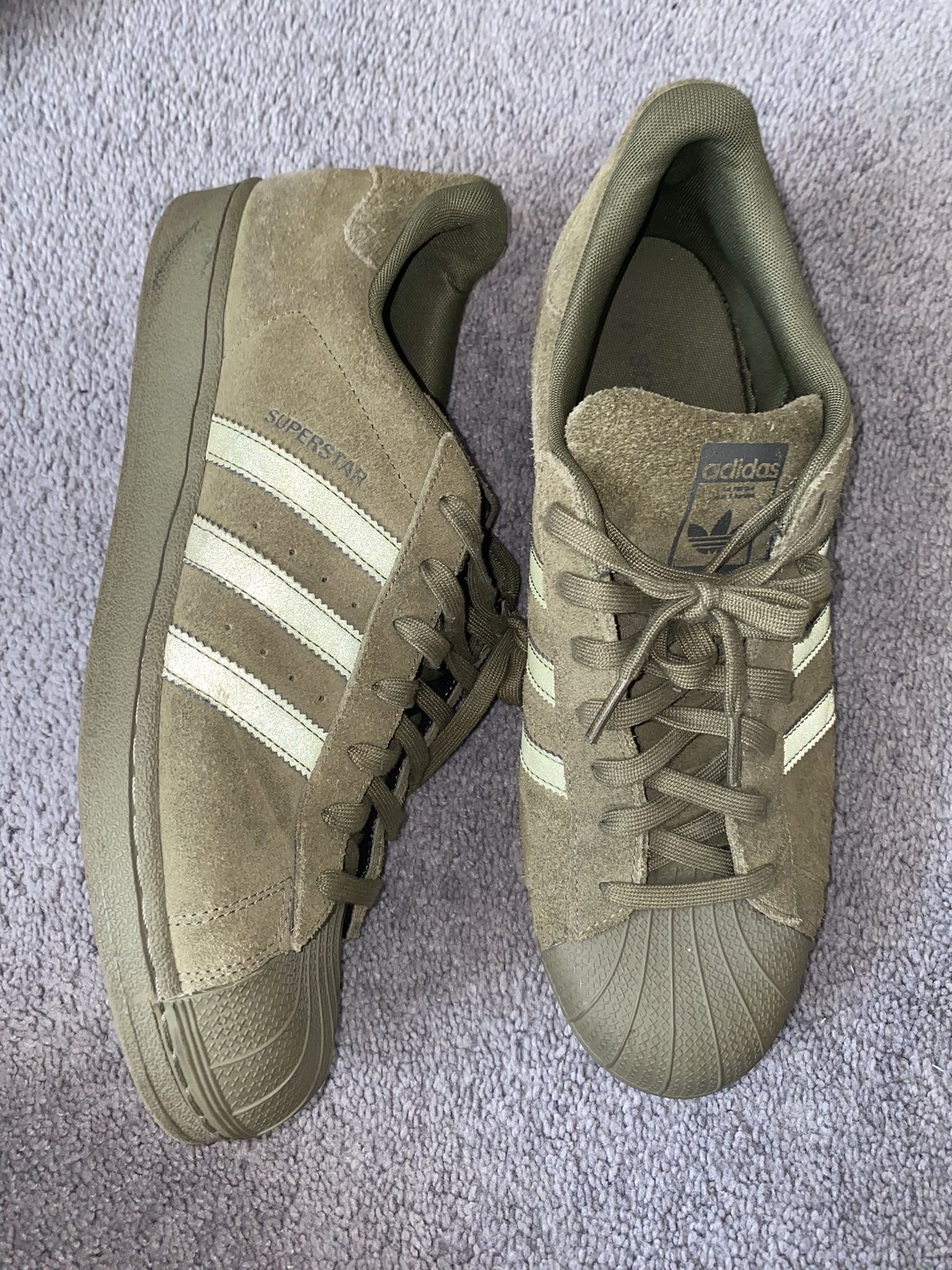 Men’s Adidas Superstar Suede Sneakers